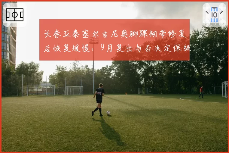 长春亚泰塞尔吉尼奥脚踝韧带修复后恢复缓慢,9月复出与否决定保级命运
